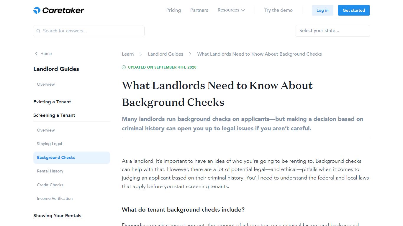 What Landlords Need to Know About Background Checks